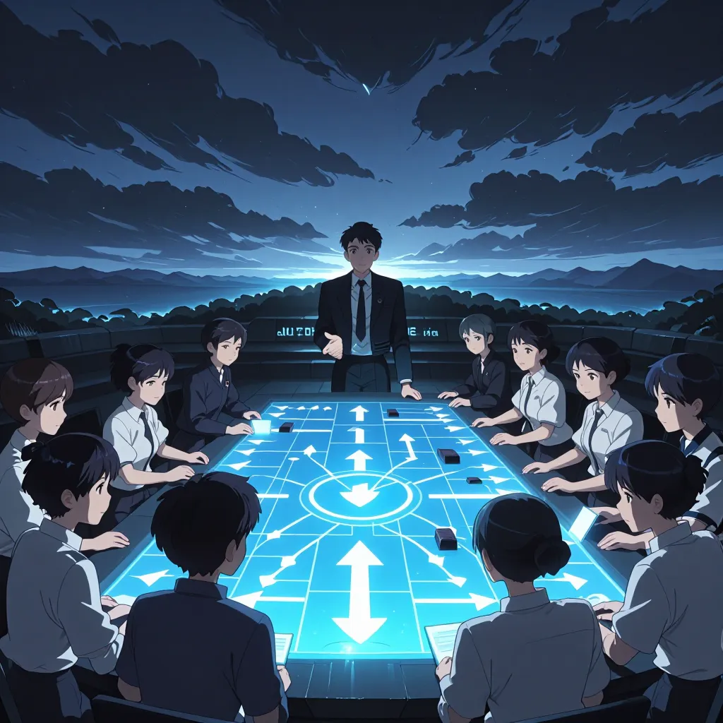 作戦 연상 이미지