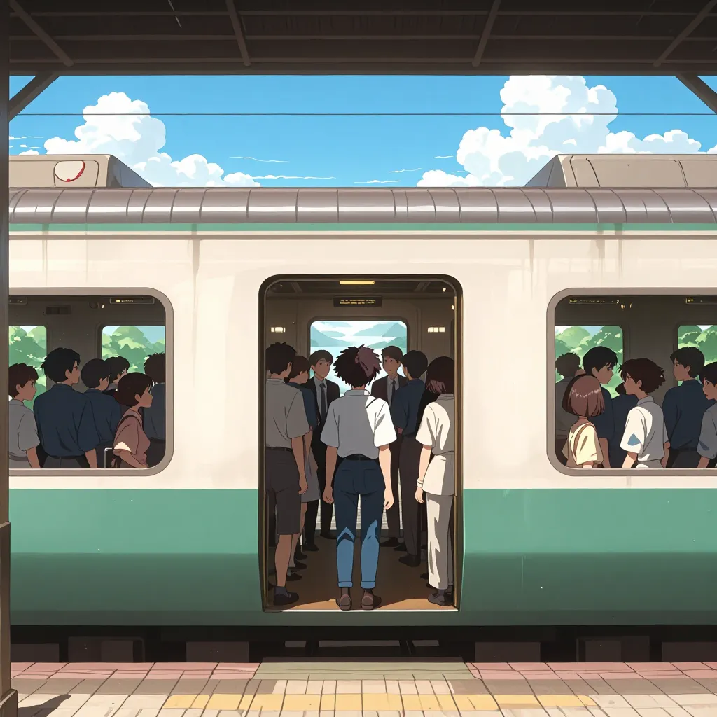 乗り込む 연상 이미지