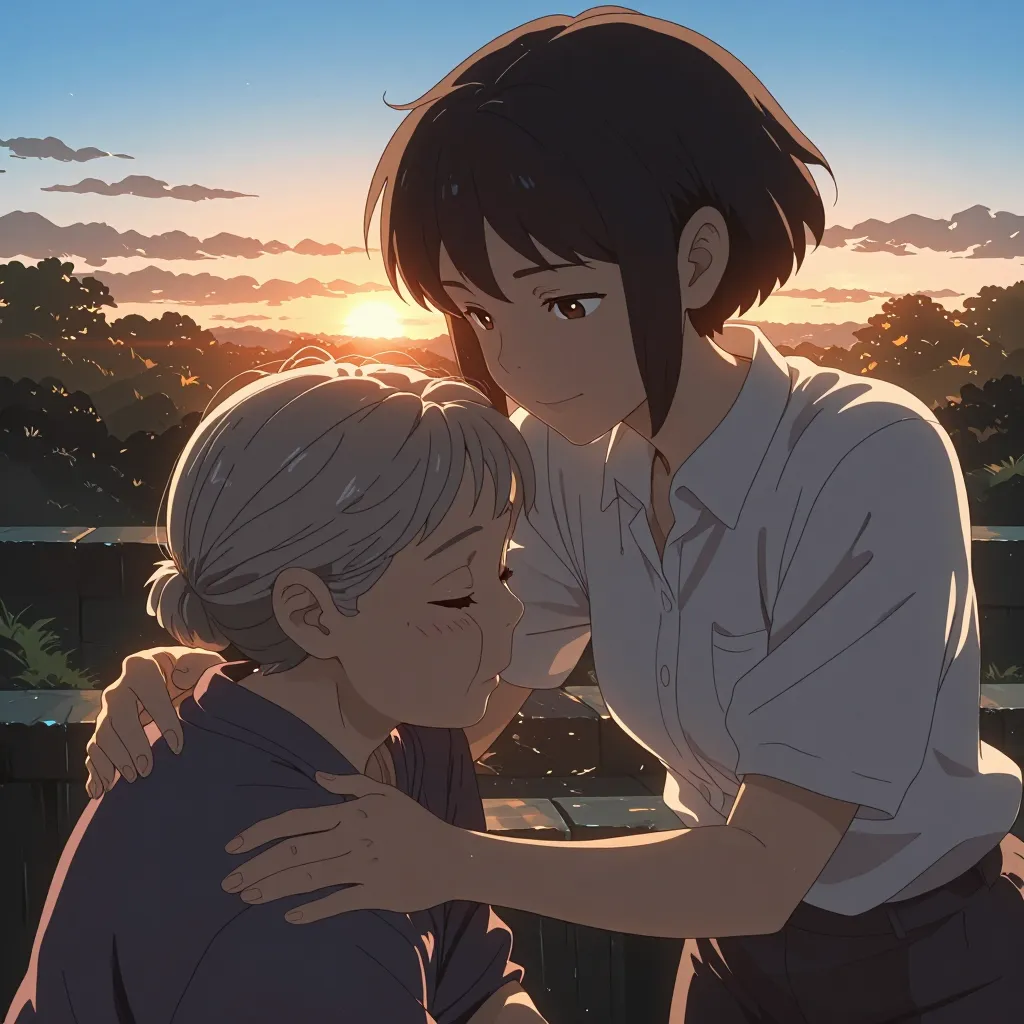 いたわる 연상 이미지