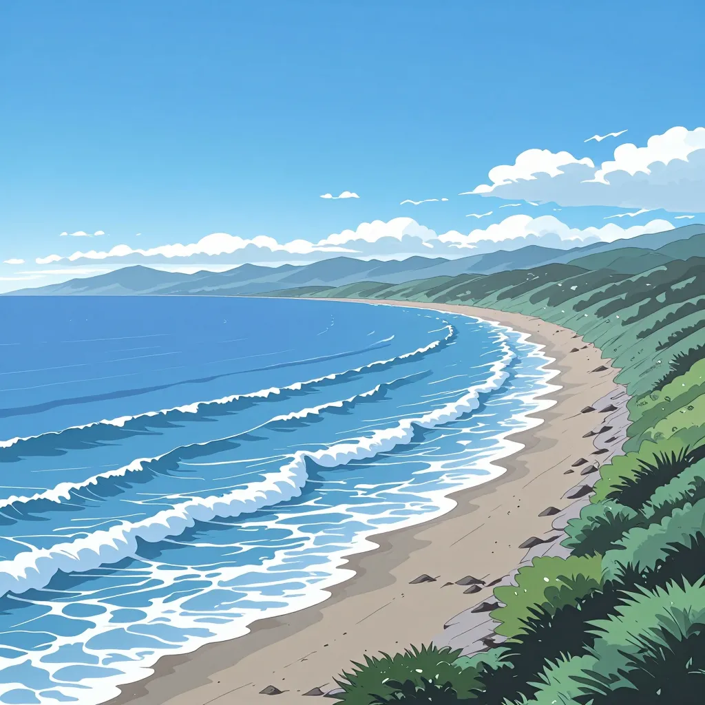 沿岸 연상 이미지