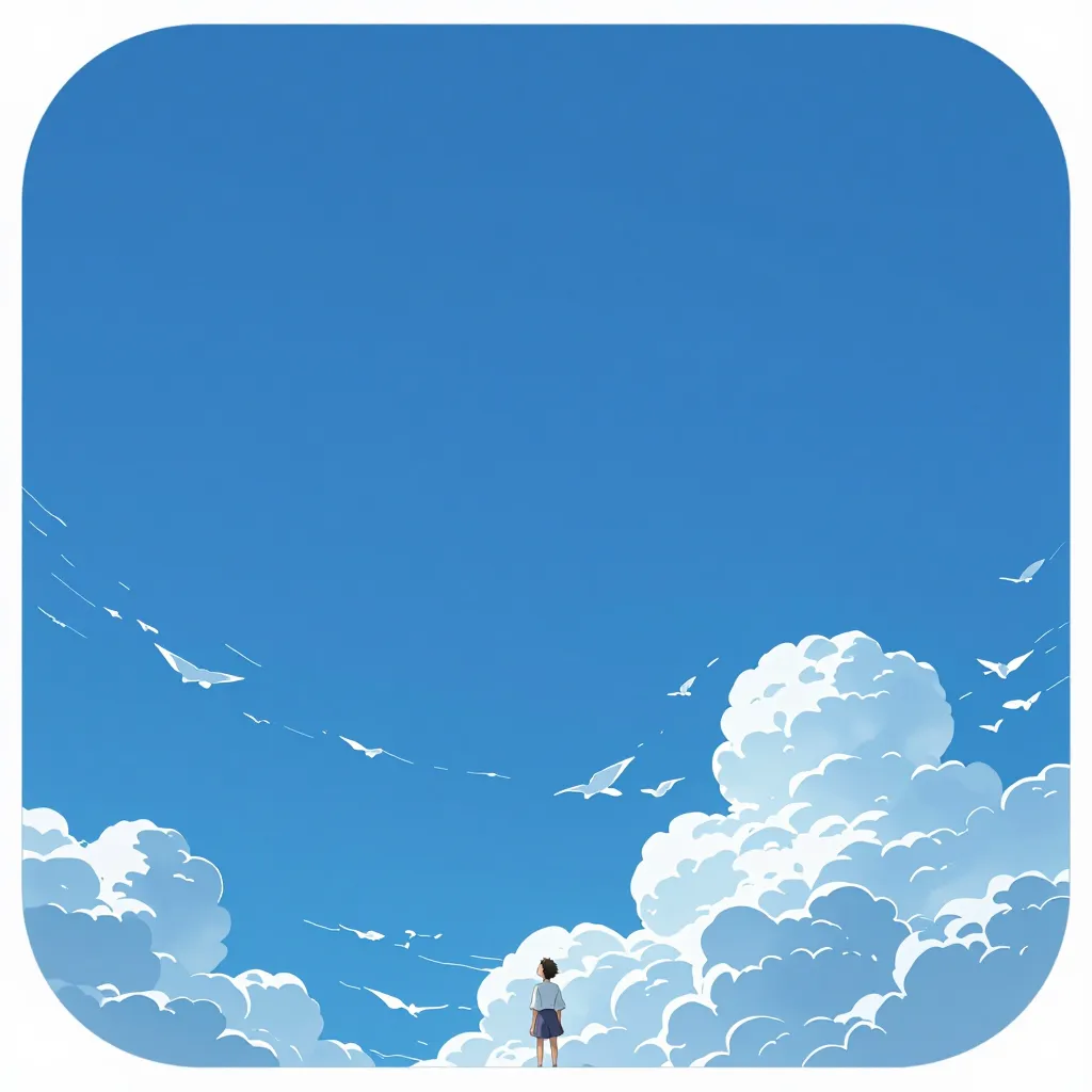 大空 연상 이미지