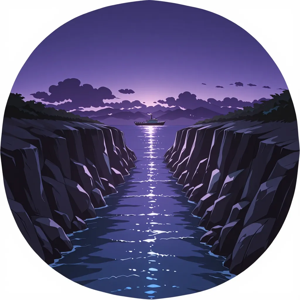 海峡 연상 이미지