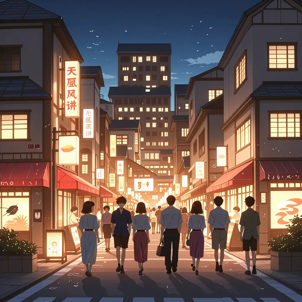 街頭 연상 이미지