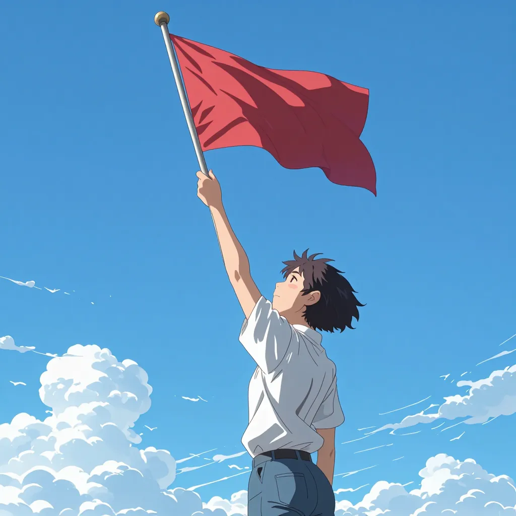 掲げる 연상 이미지