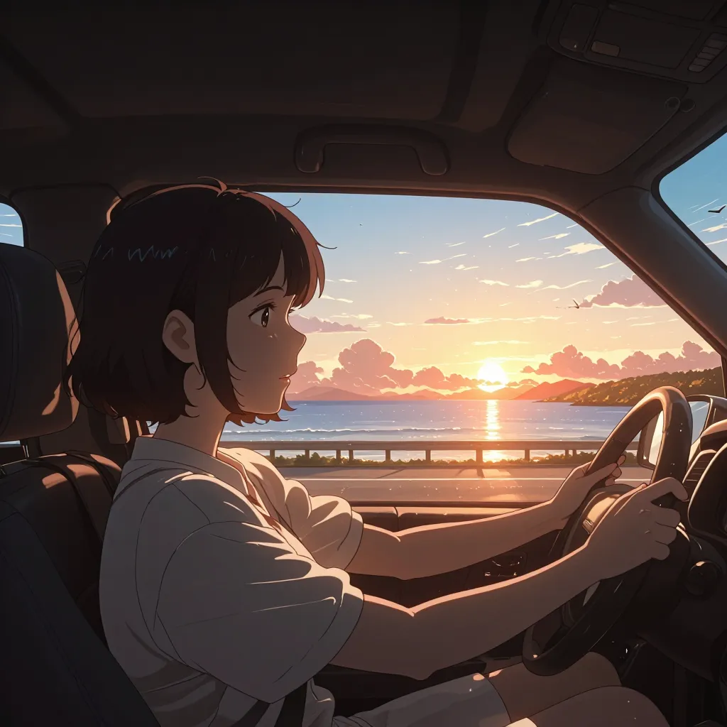 運転 연상 이미지