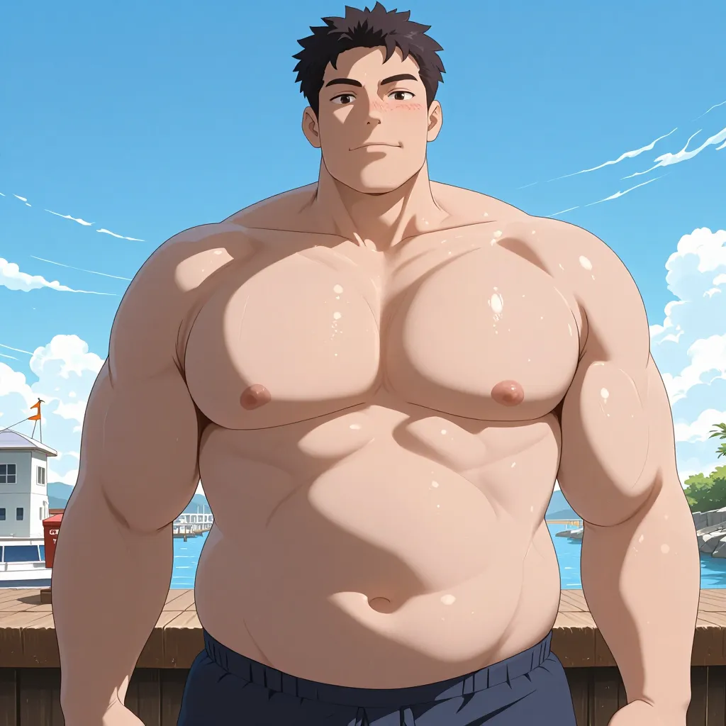 がっしり 연상 이미지
