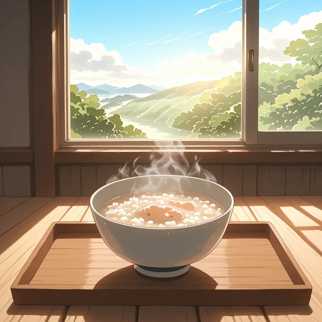 粥 연상 이미지