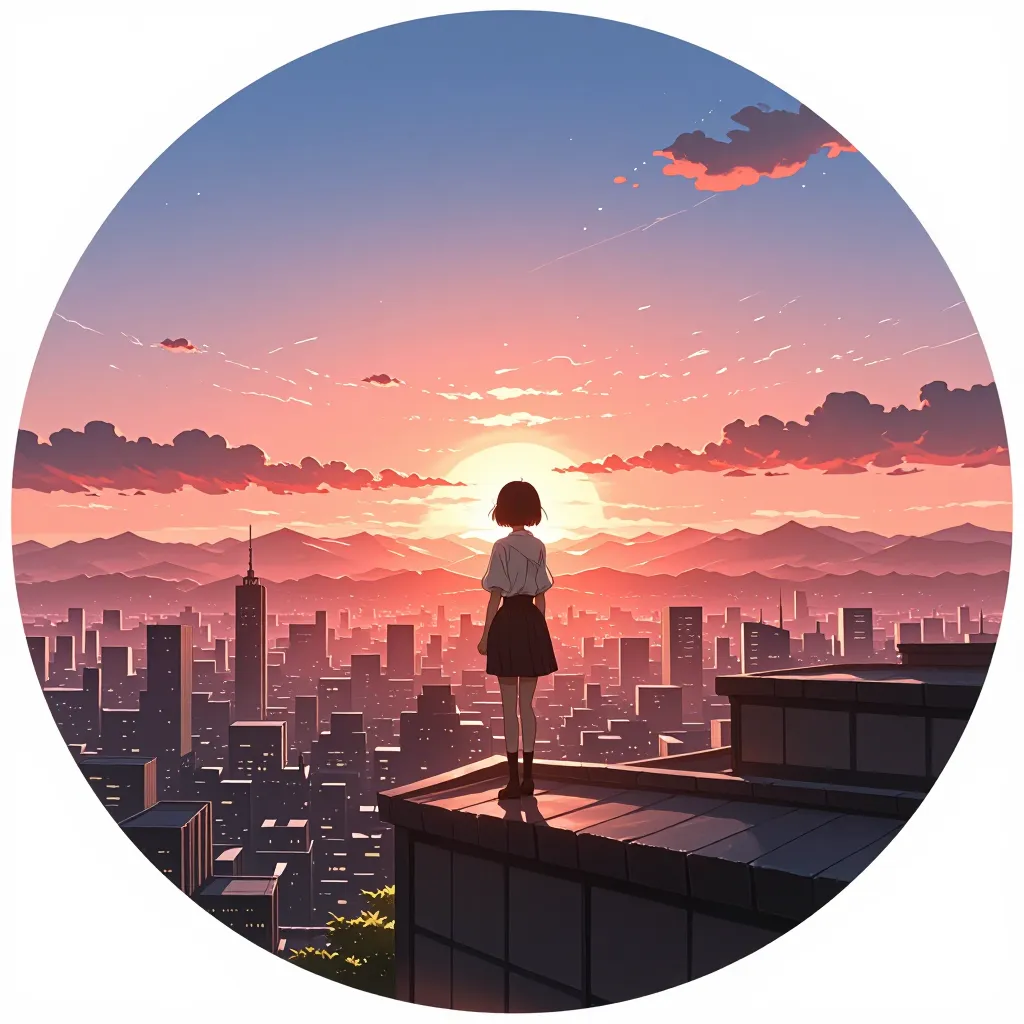 屋上 연상 이미지
