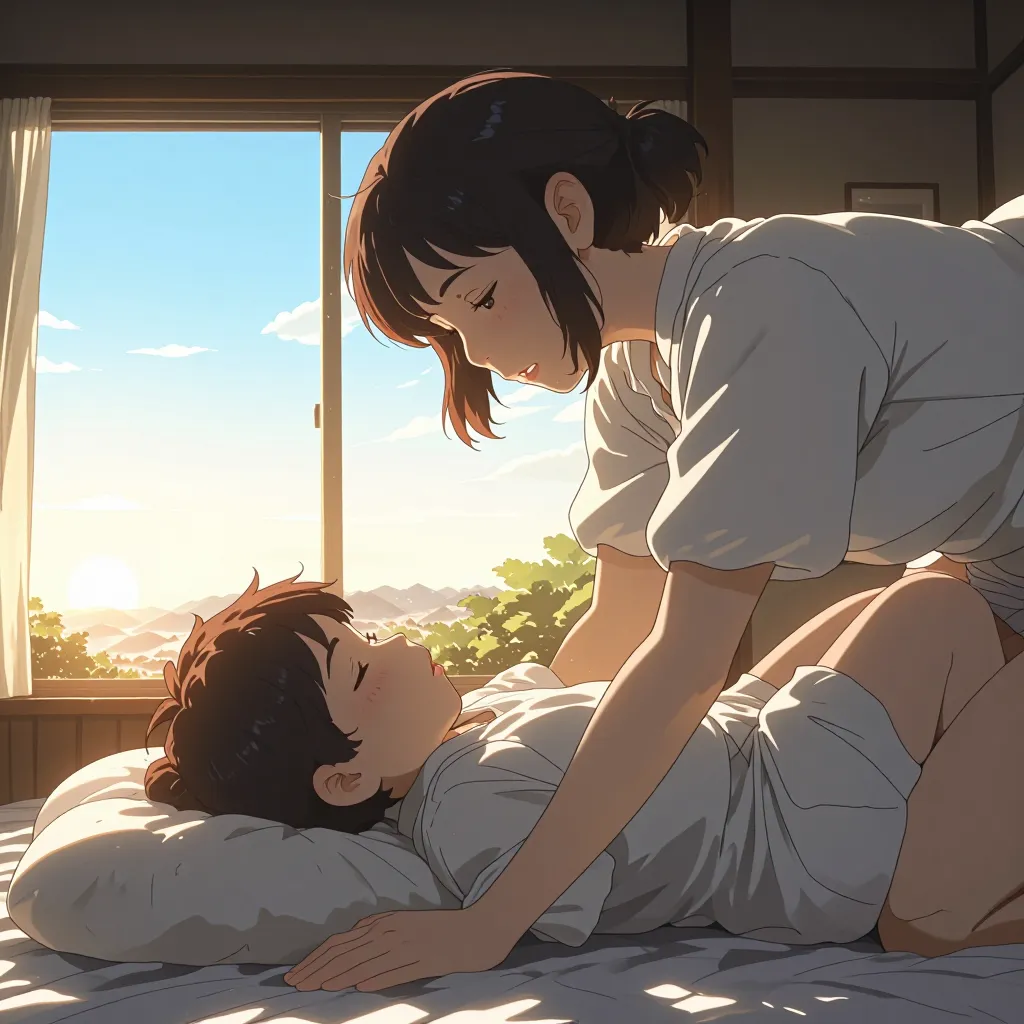 起(こ)す 연상 이미지