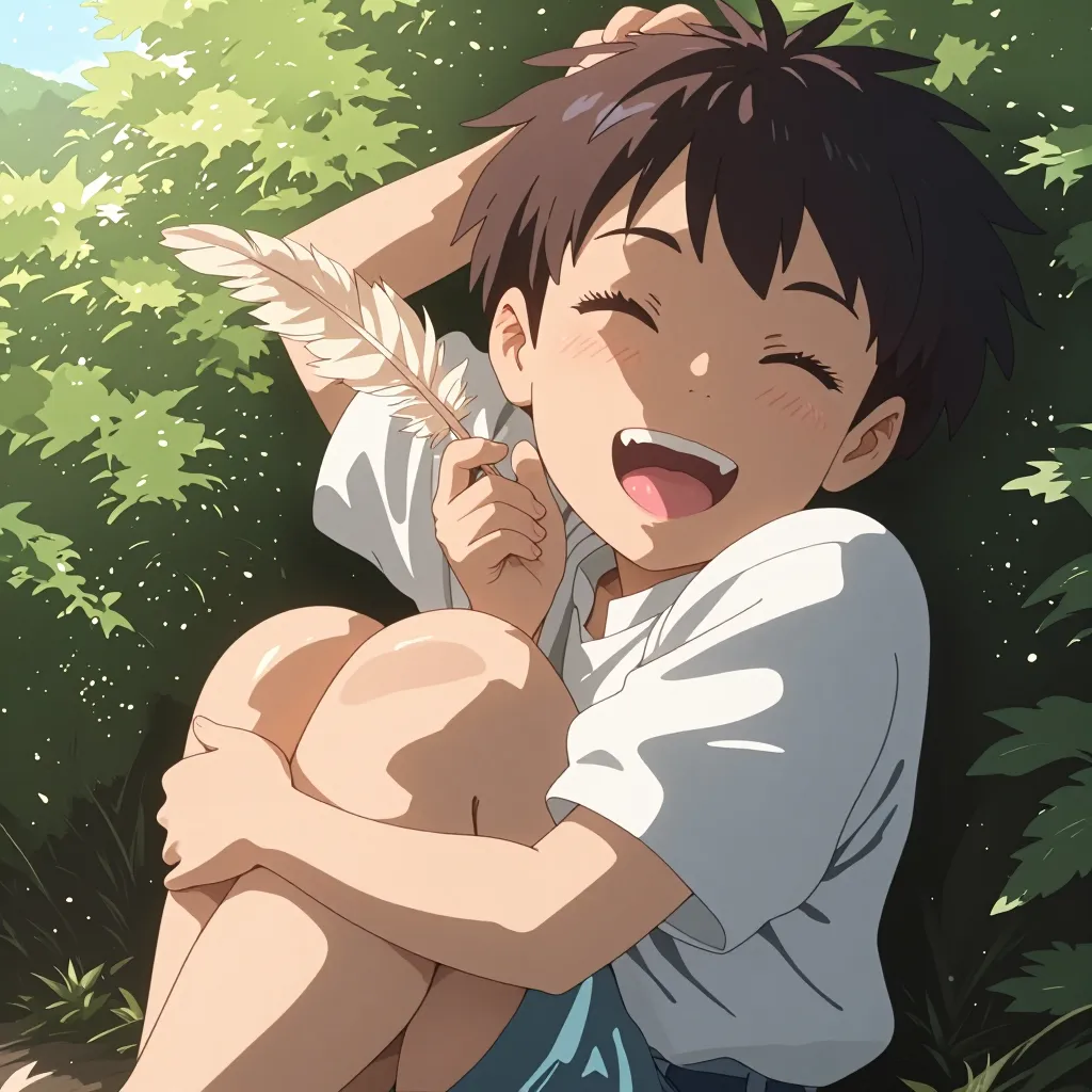 くすぐったい 연상 이미지