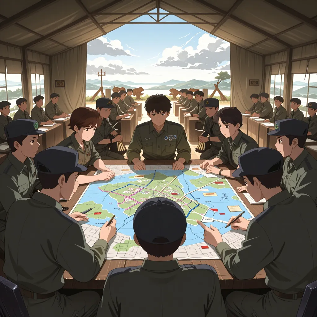 軍事 연상 이미지