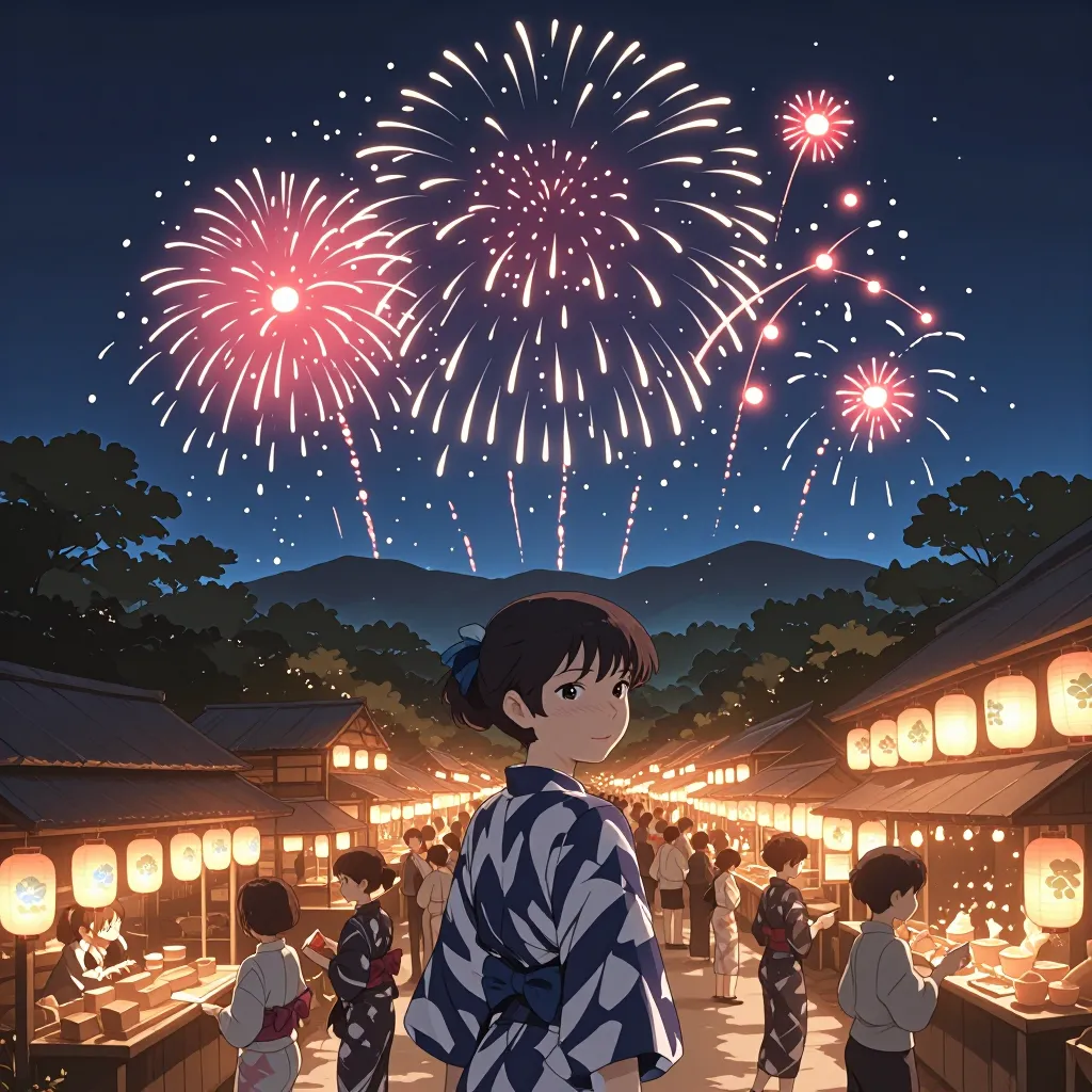 お祭り 연상 이미지