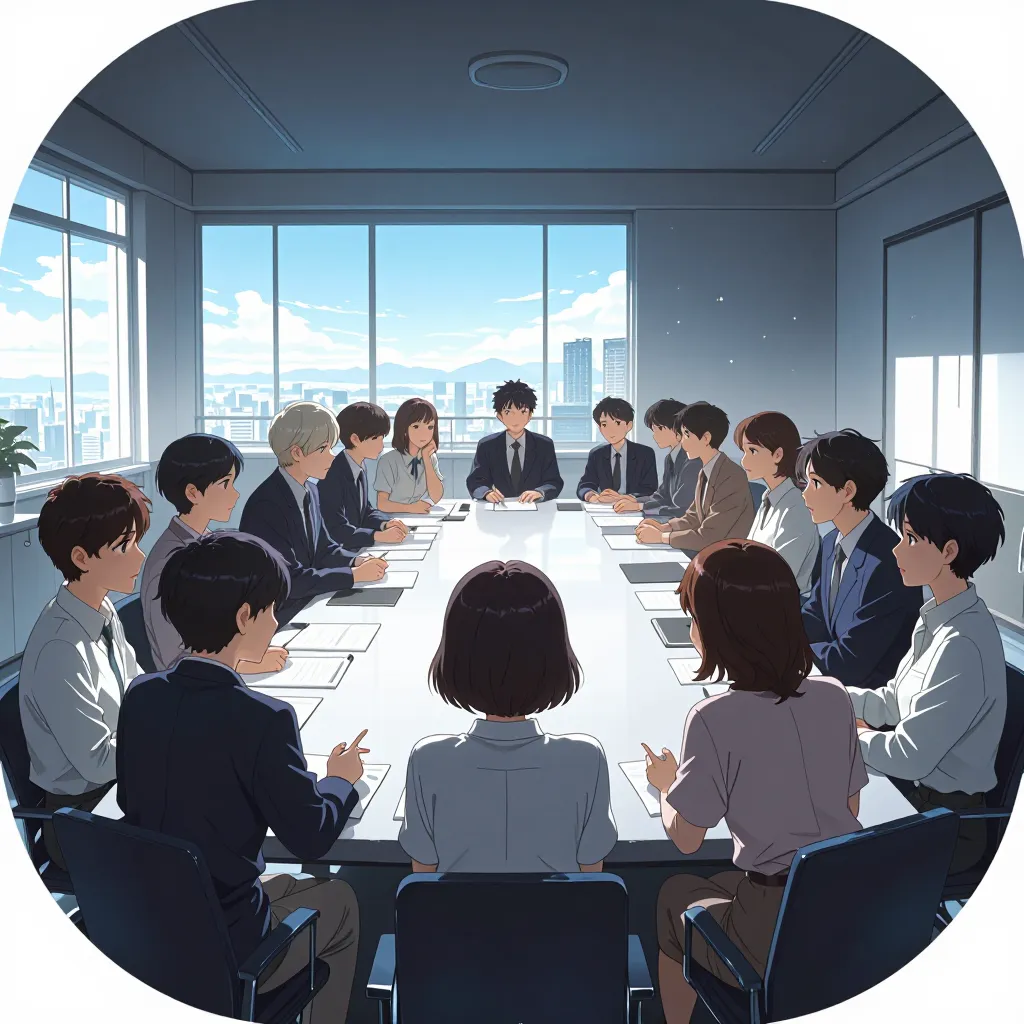 会議 연상 이미지