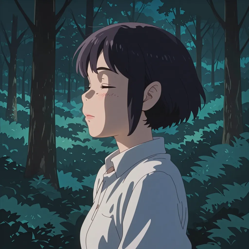 澄ます 연상 이미지