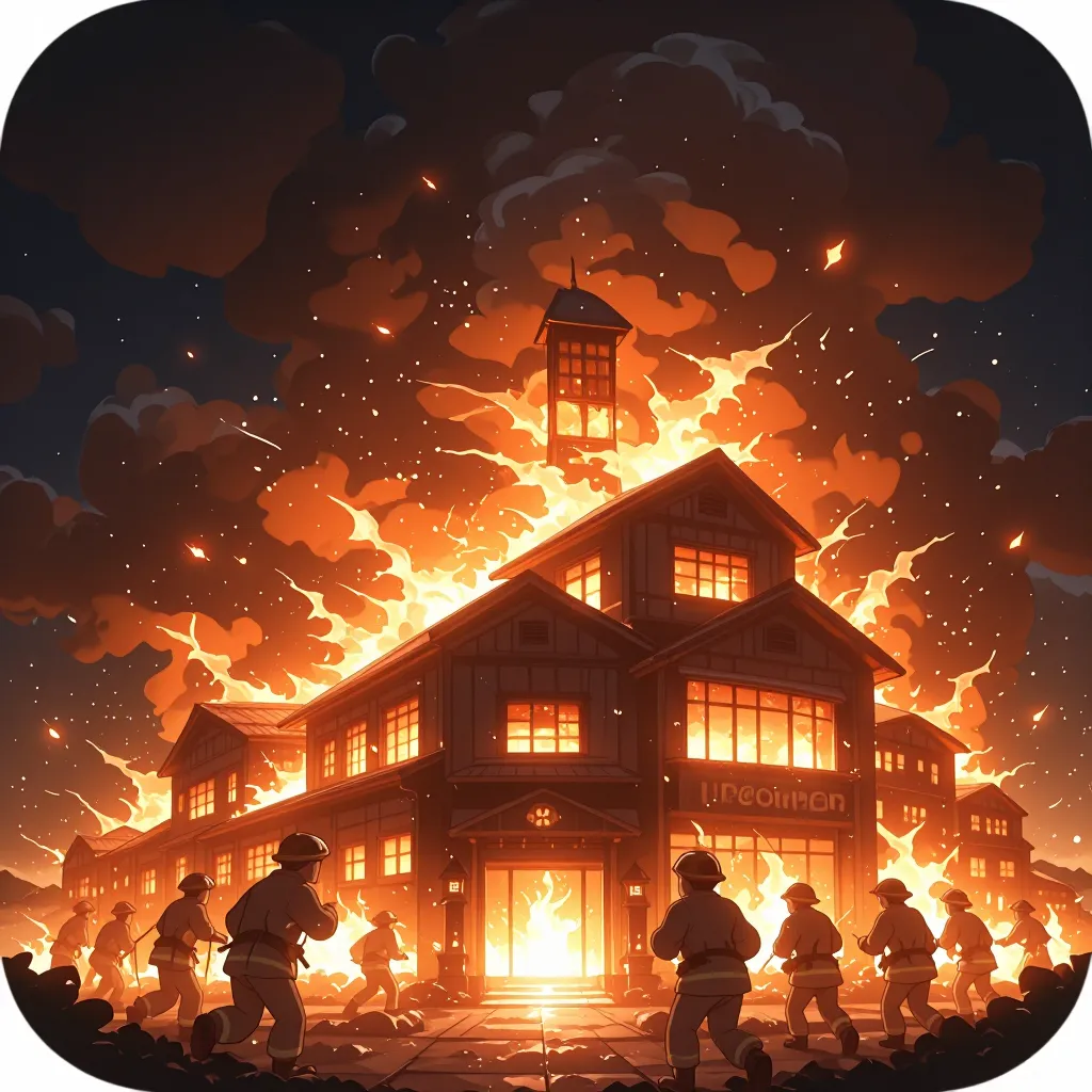 火事 연상 이미지