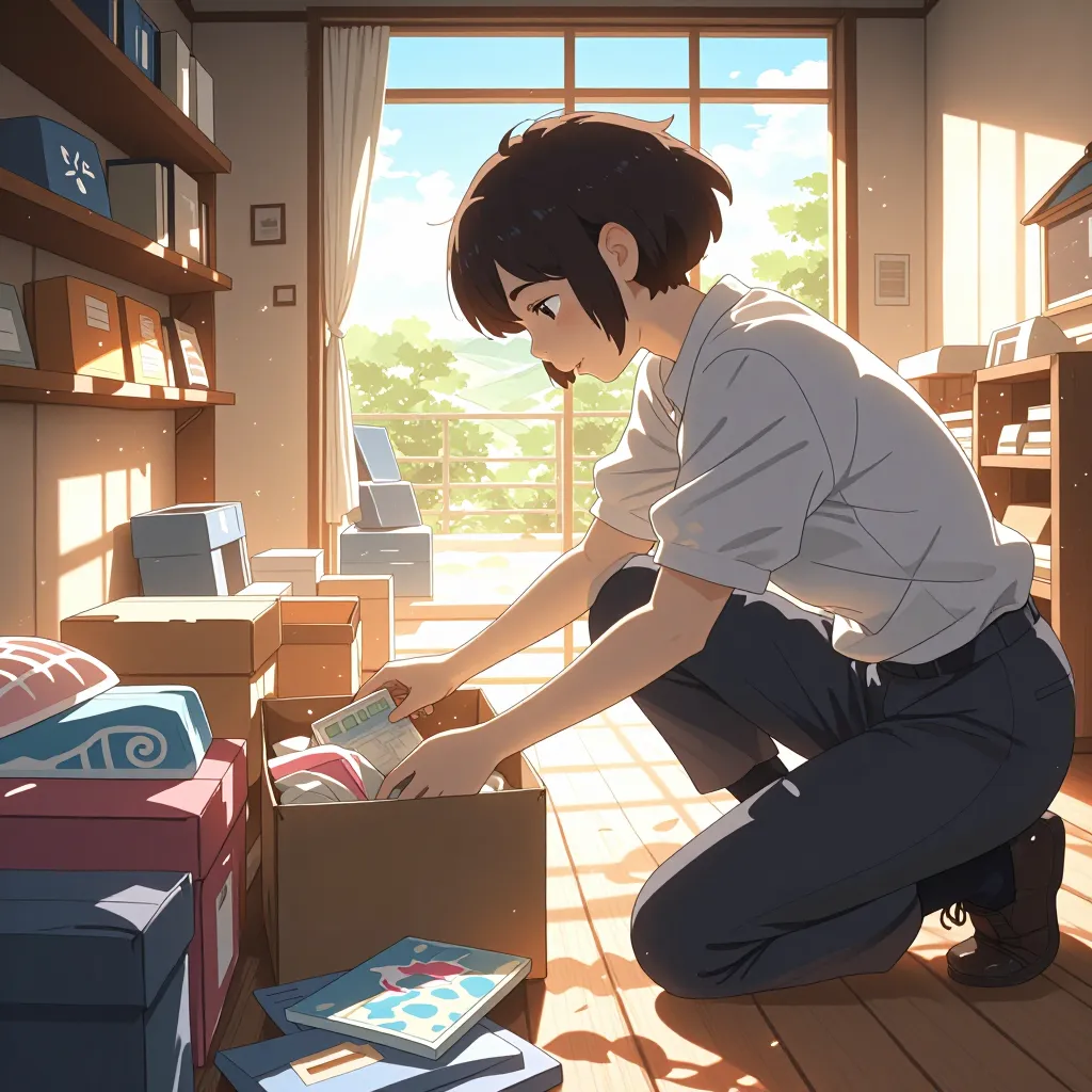 片付ける 연상 이미지