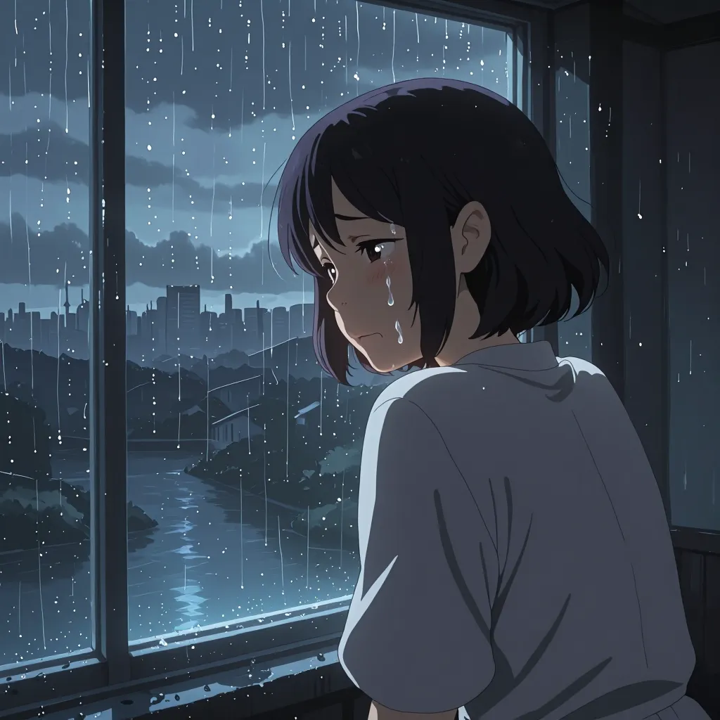 悲しい 연상 이미지