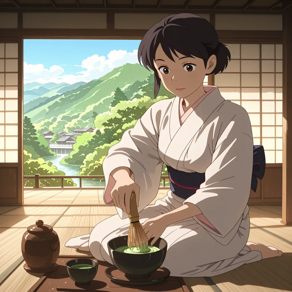 茶の湯 연상 이미지