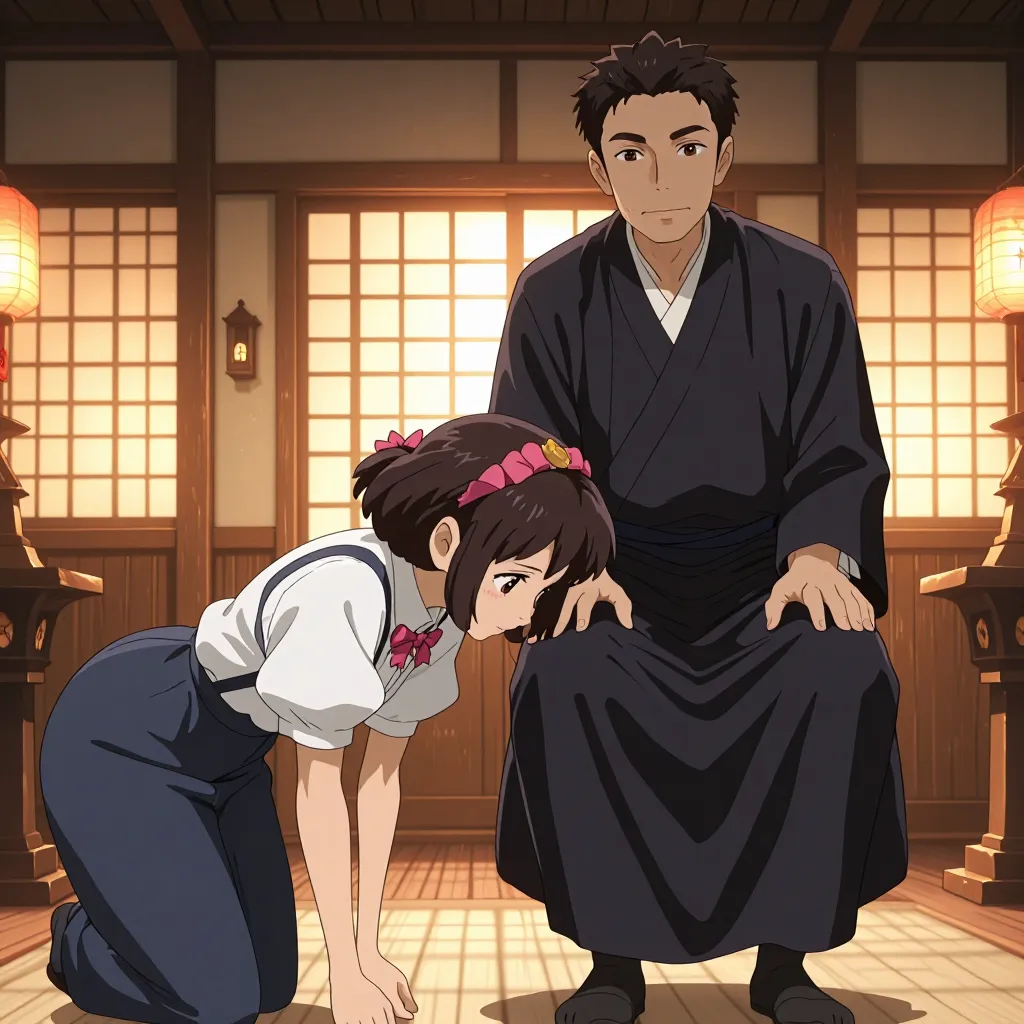 仕える 연상 이미지