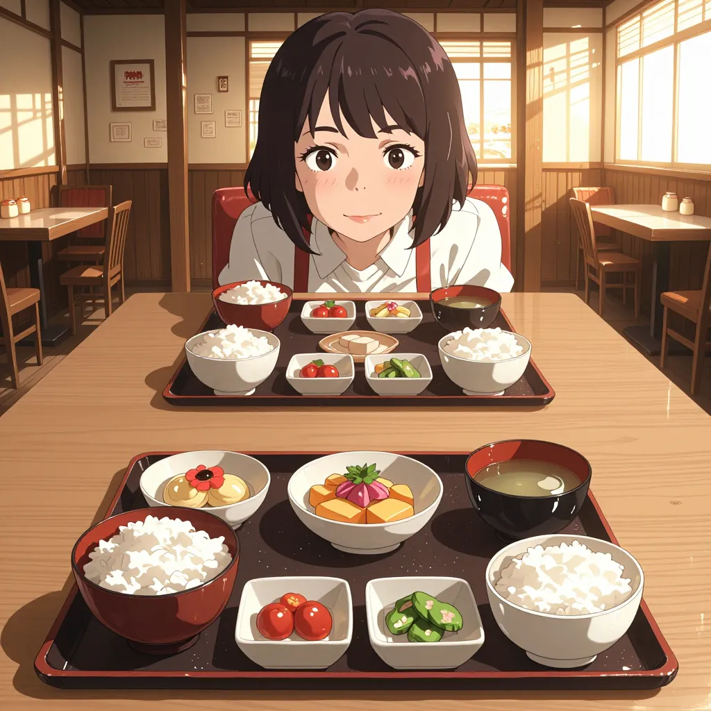 定食 연상 이미지