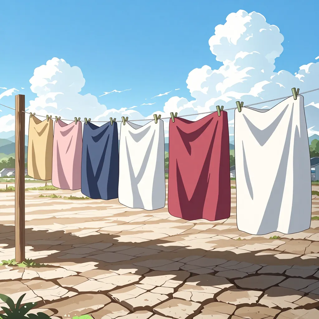 乾く 연상 이미지