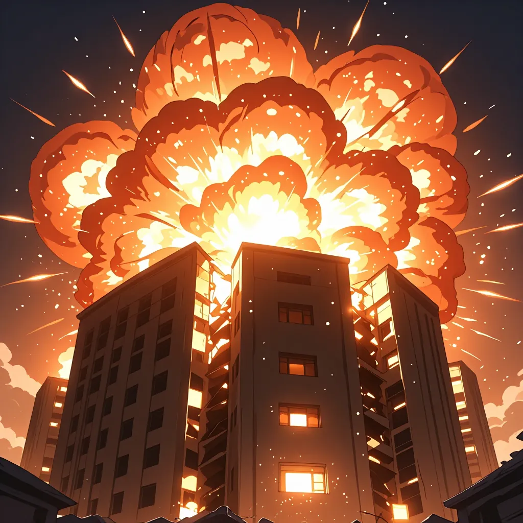 爆破 연상 이미지