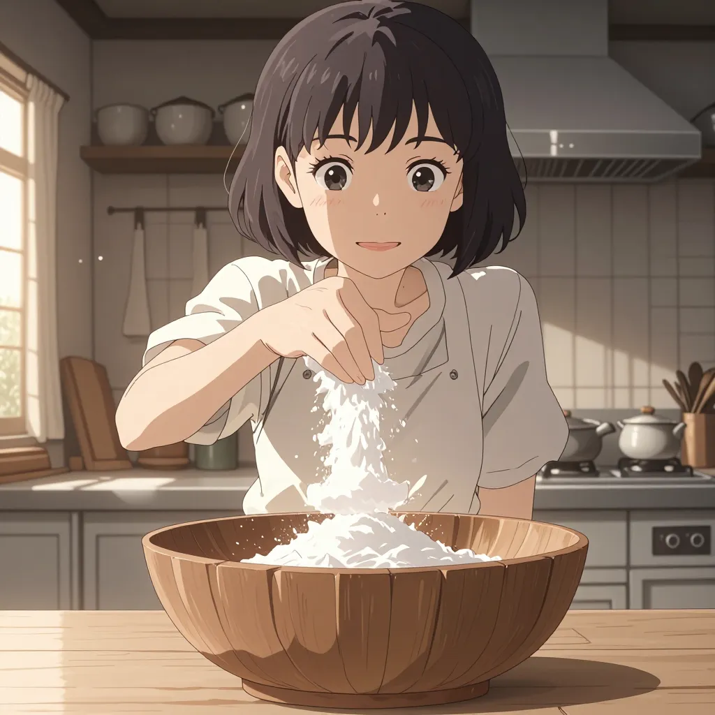 粉末 연상 이미지