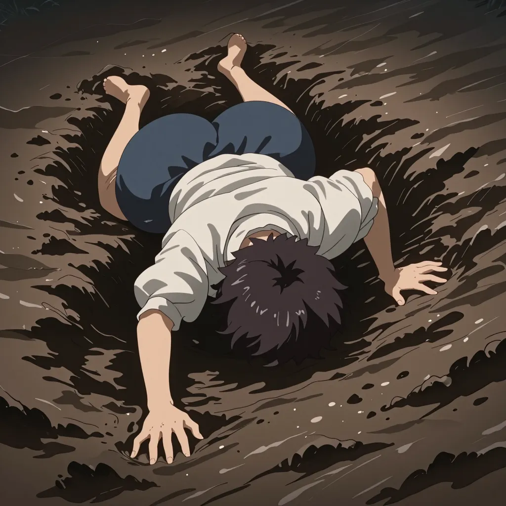 もがく 연상 이미지