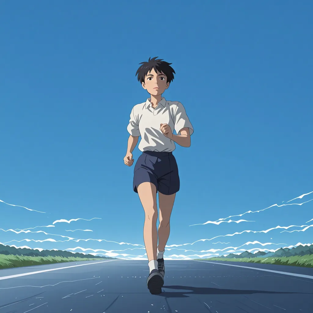 ひたすら 연상 이미지