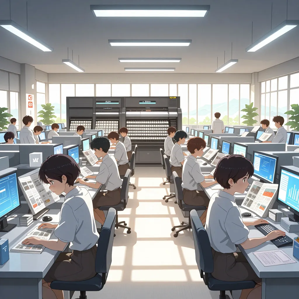 新聞社 연상 이미지