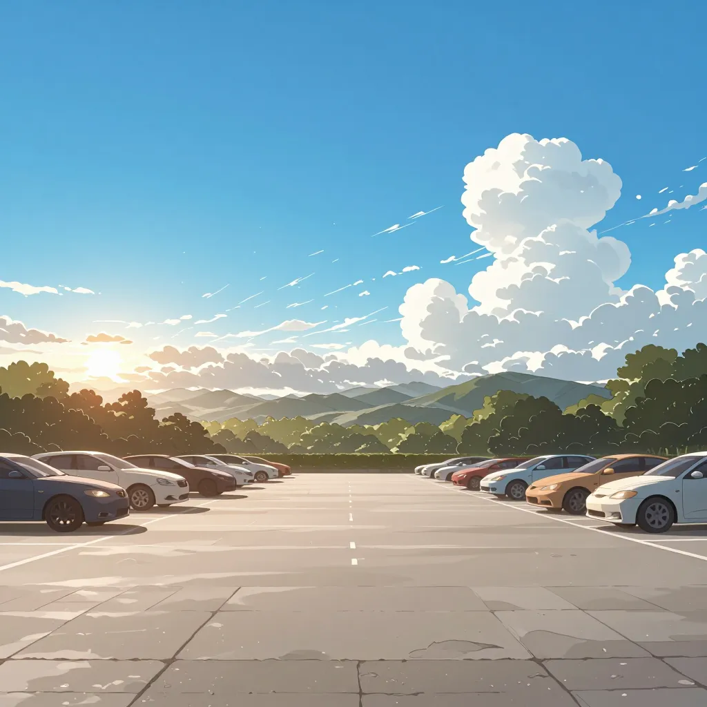 駐車場 연상 이미지