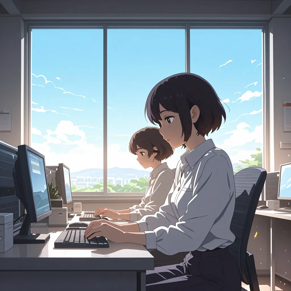 勤める 연상 이미지
